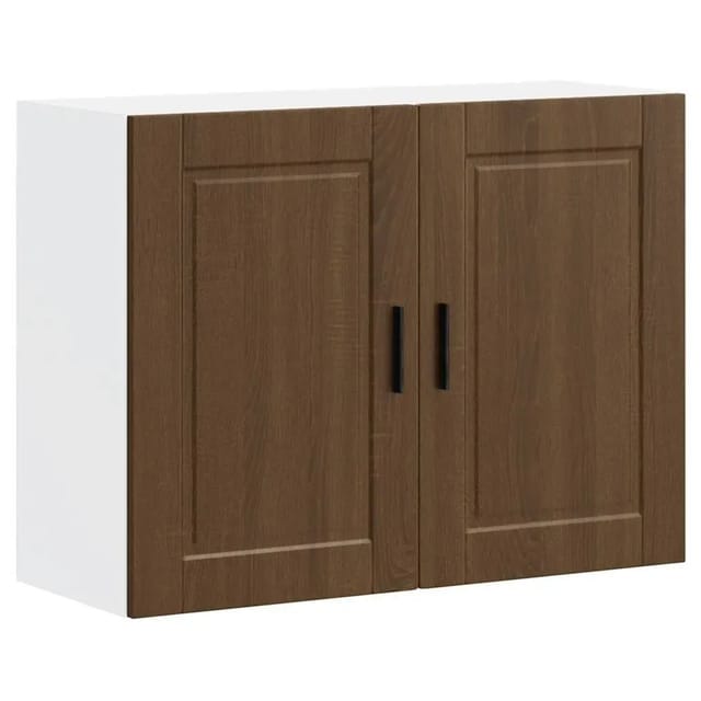 vidaXL Küchen-Hängeschrank Porto Braun Eichen-Optik Holzwerkstoff 854074