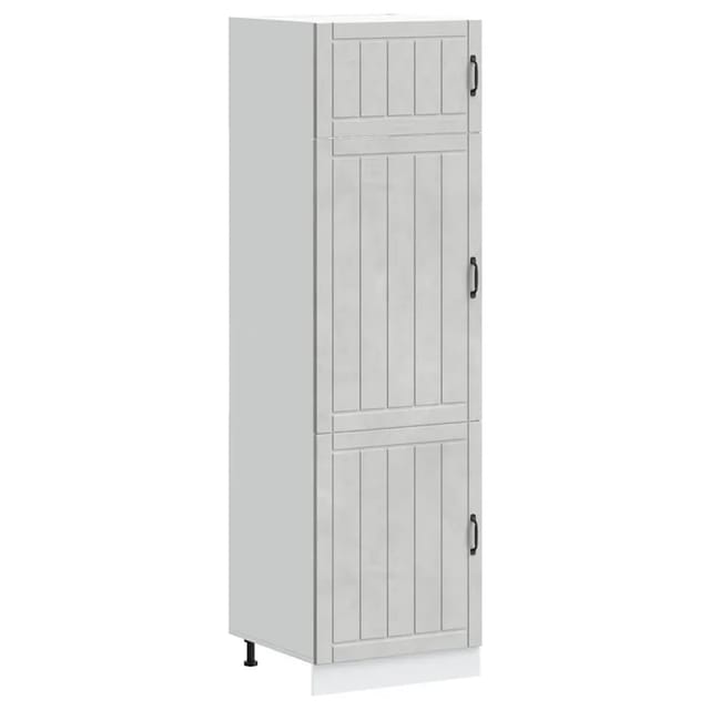 vidaXL Küchenschrank Lucca Betongrau Holzwerkstoff 853871
