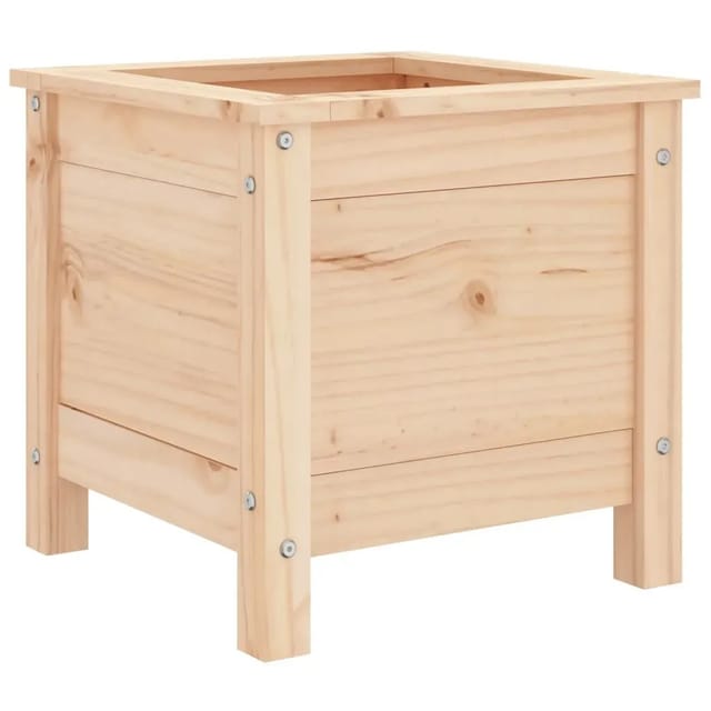 vidaXL Pflanzkübel 40x40x39 cm Massivholz Kiefer 825247