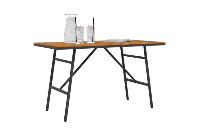 vidaXL Esstisch Braun 110 x 55 x 62 cm Massivholz Akazie 4108269