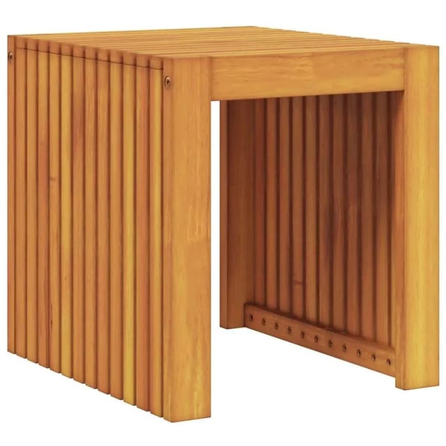 vidaXL Beistelltisch Braun 43 x 36 x 40 cm Massivholz Teak 4108117