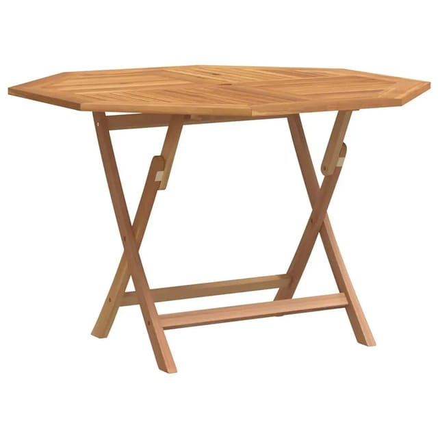 vidaXL Gartentisch Klappbar 110x110x75 cm Massivholz Teak 362617