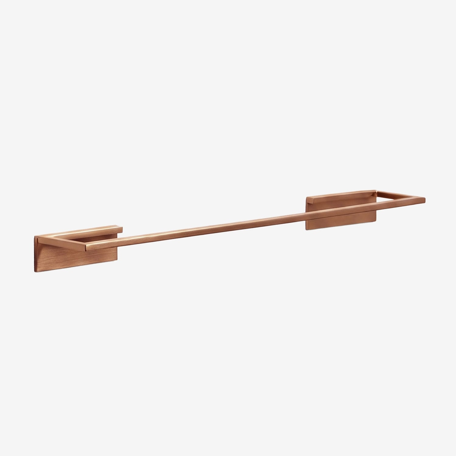 Sklum Wandklebbarer Handtuchhalter Mit 45 Cm Stange Für Das Badezimmer Aus Edelstahl Jalter Gebürstetes Roségold