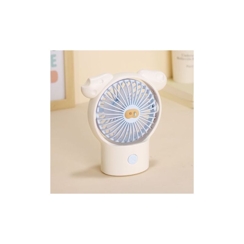 Mini-ventilator Für Den Täglichen Gebrauch – 3 Geschwindigkeitsstufen – Leicht Und Kompakt – Konstanter Luftstrom – Schnelles Aufladen Per Usb – Ergonomisch – Ideal Für Reisen, Festivals, Homeoffice U