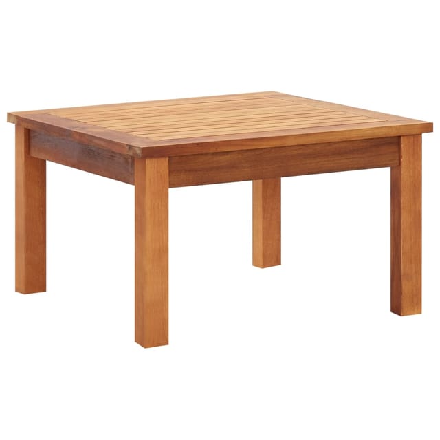vidaXL Garten-Couchtisch 60x60x36 cm Massivholz Akazie 46004