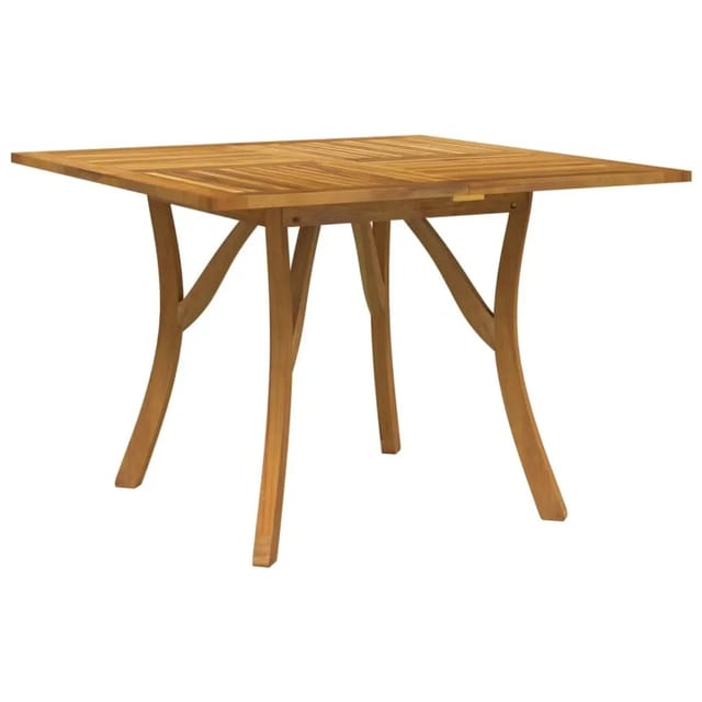 vidaXL Gartentisch 110x110x75 cm Massivholz Akazie 363305