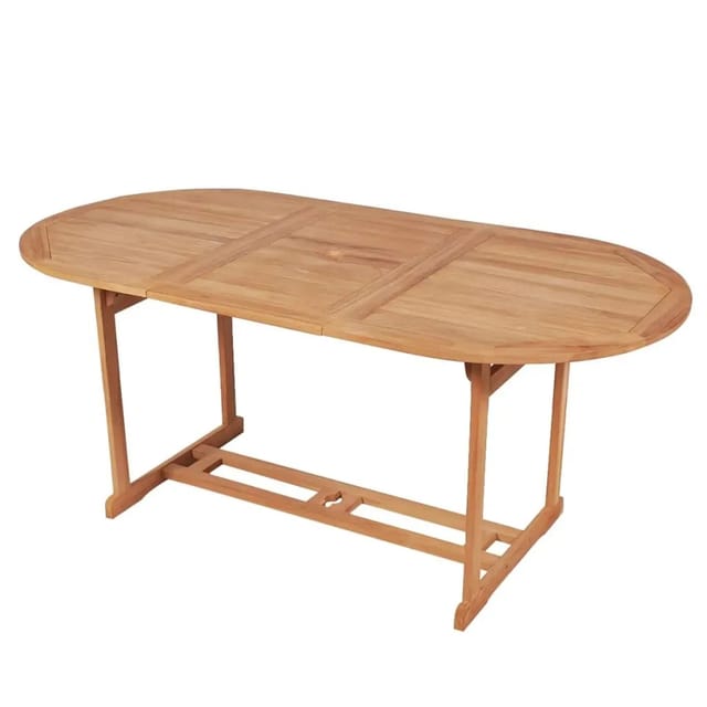 vidaXL Gartentish 180x90x75 cm Teak Massivholz 43030