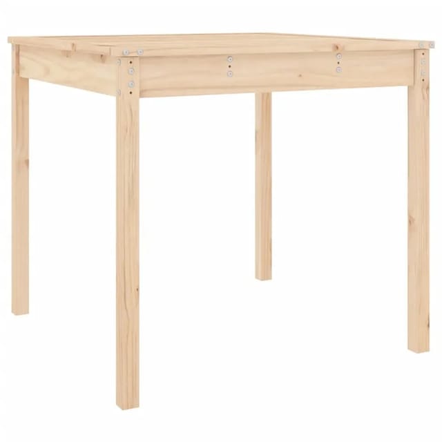 vidaXL Gartentisch 82,5x82,5x76 cm Massivholz Kiefer 823962