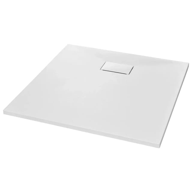 vidaXL Duschwanne SMC Weiß 90x90 cm 144770