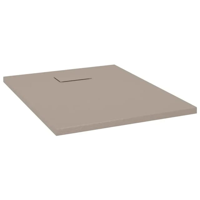 vidaXL Duschwanne SMC Braun 90x70 cm 148923