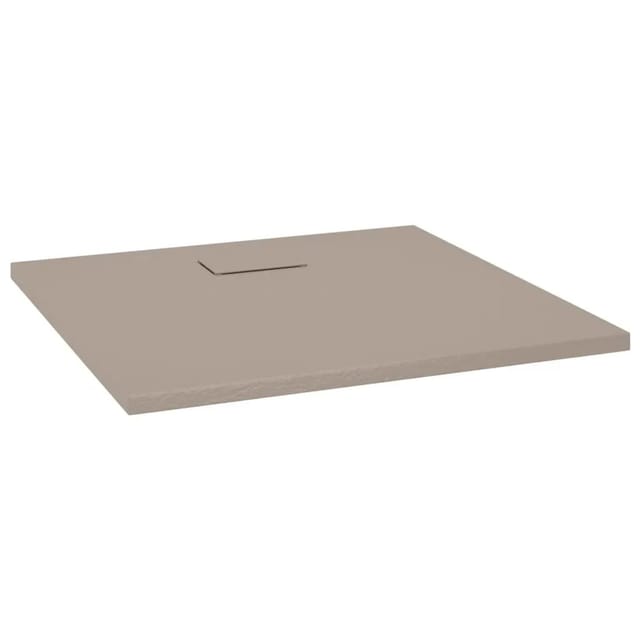 vidaXL Duschwanne SMC Braun 90x80 cm 148924