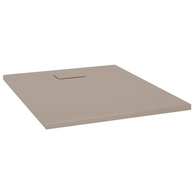 vidaXL Duschwanne SMC Braun 100x80 cm 148927