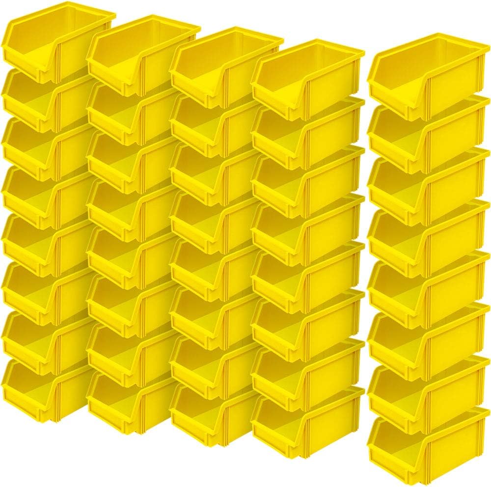 Brb 40x Sichtbox Classic“ Fb 5, Lxbxh 170/140x100x77 Mm, Inhalt 1 Liter, Gelb