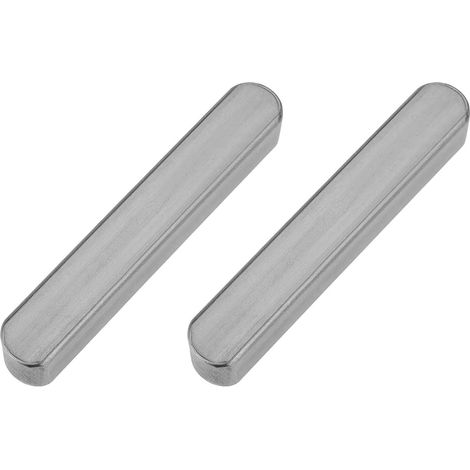 Ccykxa Satz Mit 2 Kurbelwellen-abtriebskeilwellen Für Honda Gx110, Gx120 Und Gx140 Rasenmäher, 4,8 X 4,8 X 30 Mm