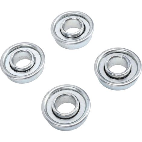 Ccykxa Kugellager Aus Kohlenstoffstahl, 12,7 X 28,6 Mm, Für Rasenmäher, Schubkarren, Transportwagen Und Sackkarren, Radlagerersatz, 4 Stück