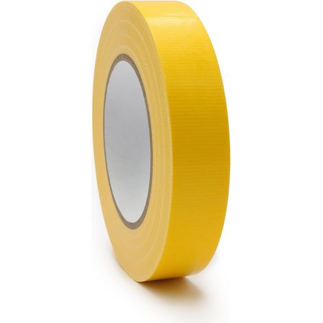 Ccykxaruban Gelbes Mehrzweckklebeband 2,5 Cm X 33 M, Starkes Klebeband, Wasserdicht Für Alle Jahreszeiten, Von Hand Abreißbar, Für Industrielle Reparaturen.