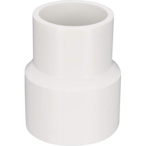 Ccykxa 2er-pack Pvc-reduzierstücke – 40 Mm X 32 Mm – Für Rohrreduzierstücke Und Wasserleitungssysteme – Weiß