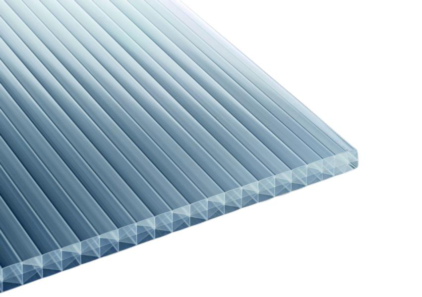 Pc-stegfünffachplatte Heatbloc 980 X 2000 Mm Weiß-opal, 25 Mm