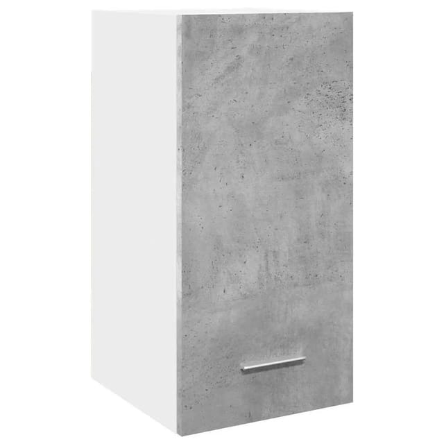 vidaXL Hängeschrank Lyon Betongrau 30x31x60 cm Holzwerkstoff 856100