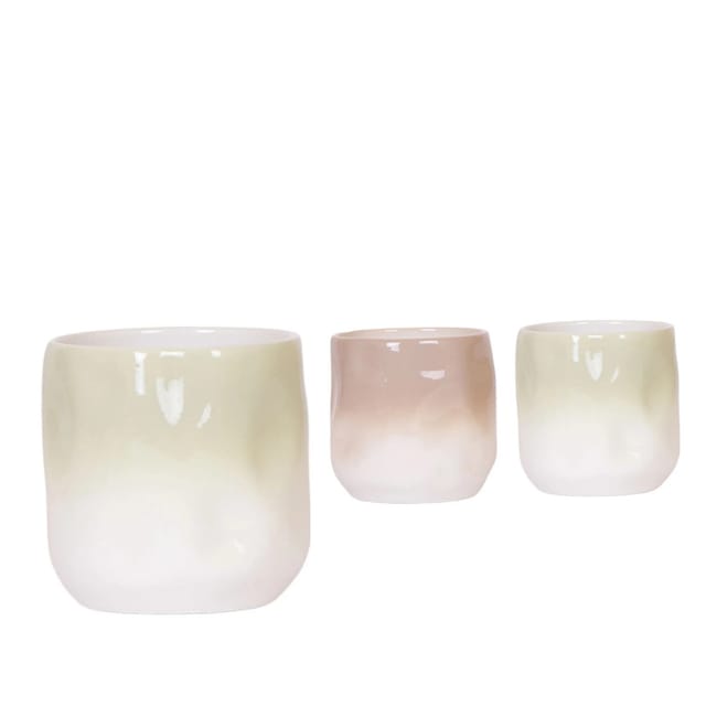 Keramik-Übertopf Grandience Sand Auswahl Topf-Ø ca. 9 cm
