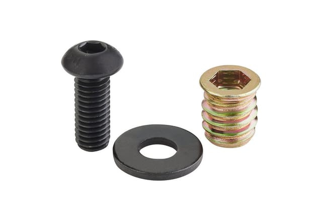 SOTECH 16 Stück Schraubenset M8x20 mit Gewindeeinsatz M8x15