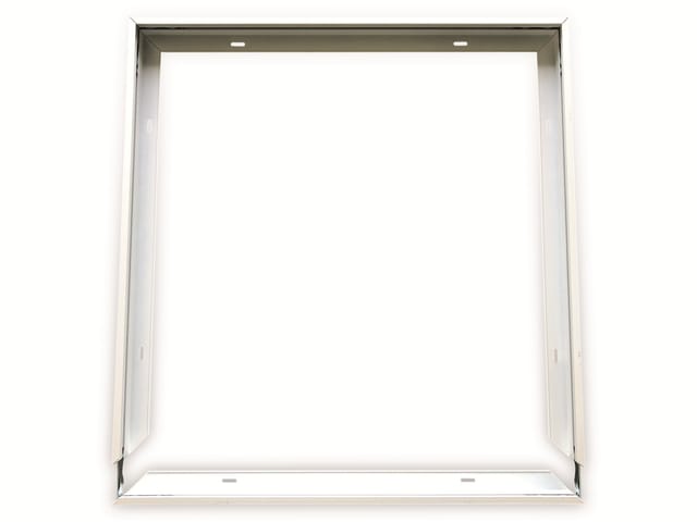 LUXULA Aufbaurahmen für LED Panel 62x62cm Steckbar Weiß