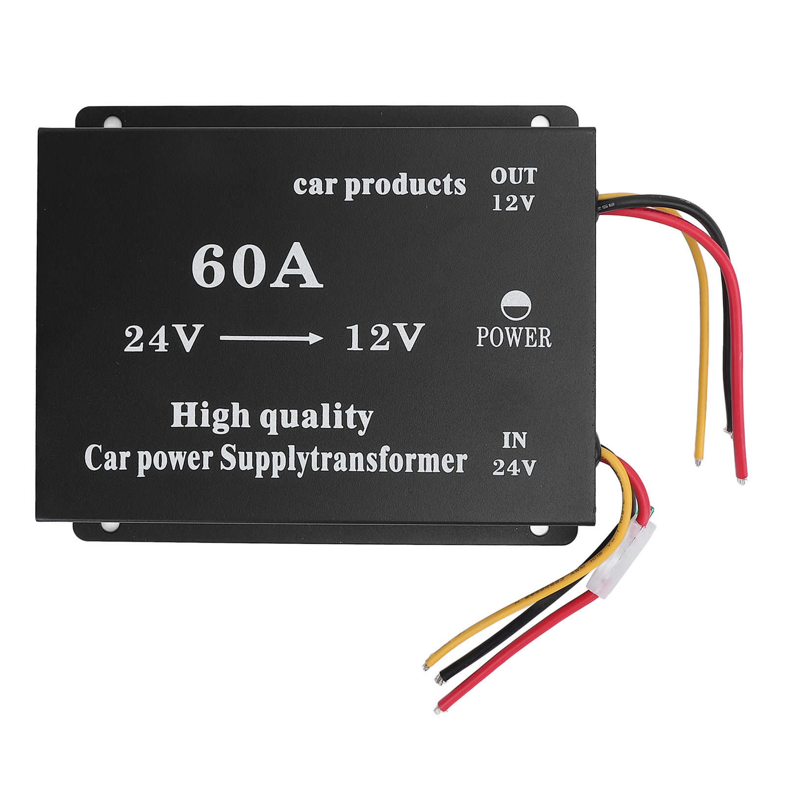 24 V Auf 12 V Dc 600 W Spannungswandler, Netzteil Für Lkw, Fernfahrer, Regler Für Pkw, Wohnmobile, Suvs, Busse (60 A)