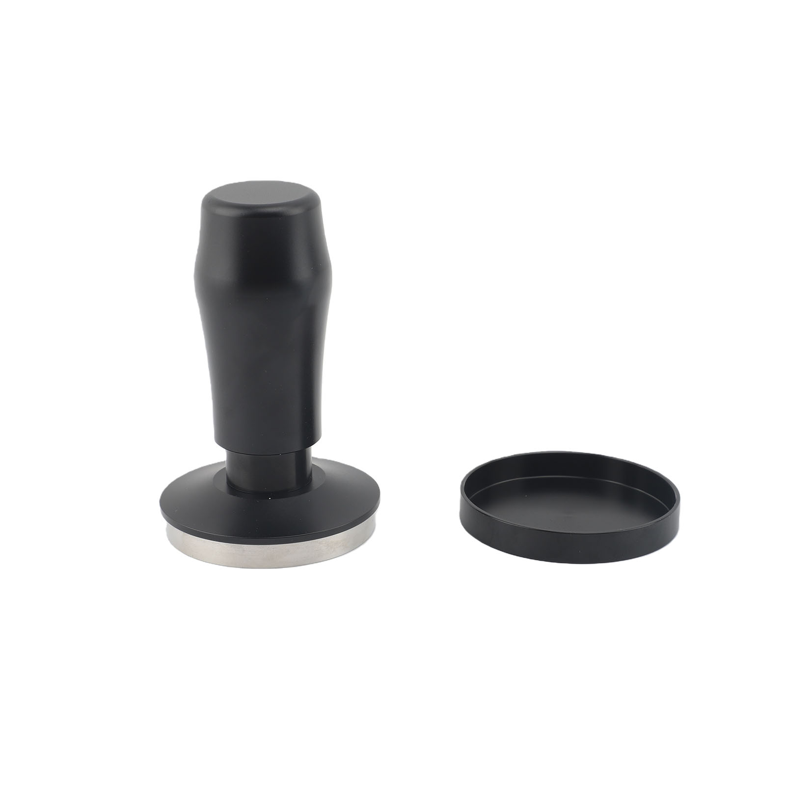 Kaffeetamper Mit Konstantem Druck, Feder Und Edelstahlfuß Für Zuhause Und Büro, 58 Mm.