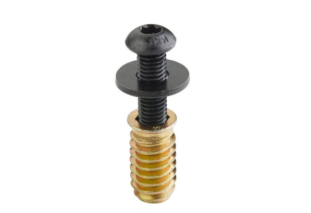 SOTECH 16 Stück Schraubenset M8x30 mit Gewindeeinsatz M8x24