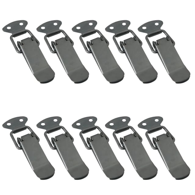 SOTECH 10 Stück Spannverschluss LATCH Verzinkt Kniehebelspanner