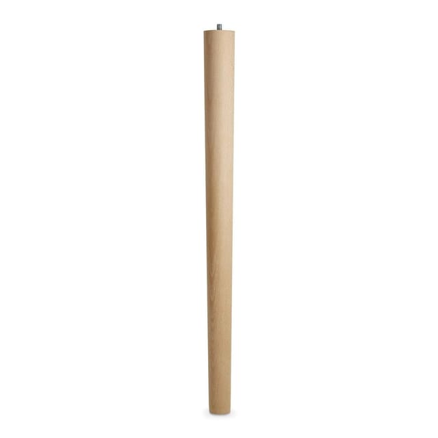 SOTECH Tischbein Buche Massiv Ø60 mm Ø40 mm Höhe 710 mm