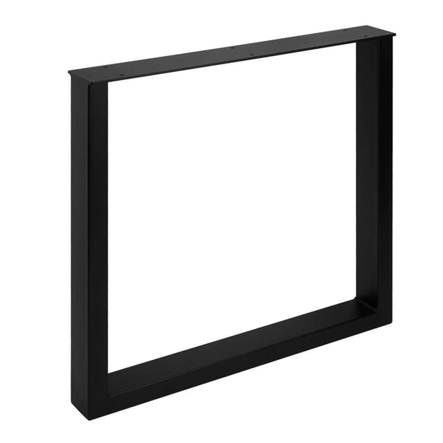 SOTECH Tischgestell TAB Stahl Schwarz Matt Profil 80 x 40 mm Höhe 720 mm Tiefe 700 mm