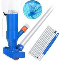 Poolsauger, Mini-jet-poolsauger, Reinigungsset Für Aufstellpools, Tragbarer Poolsauger Für Blätter, Schmutz Und Sand