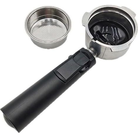 Bodenloser Kaffeemaschinengriff Aus Aluminiumlegierung, 3 Ohren, Bodenloser Espressofilterhalter Für Espressomaschinen