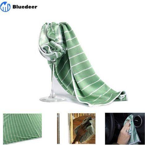 Bluedeer – 12er-pack Bambus-mikrofasertücher (40 X 40 Cm) – Streifenfreie Reinigung Empfindlicher Oberflächen – Für Glas, Edelstahl Und Marmor