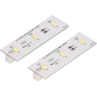 Lntyq Led-ersatzlichtleiste Für Kühlschränke, 2 Stück, Reparaturteil Für Sw Bx02b Dc 12v