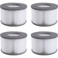 Spa Lite Filter Für Mspa, Filter Für Mspa Whirlpool Filter - Filterkartuschen Für Unterwasserboote Und Whirlpools - Modell Ab 2020 (4 Stück)