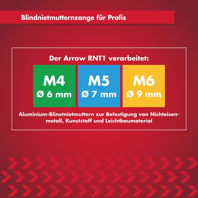 Arrow Nietmutternzange RNT1