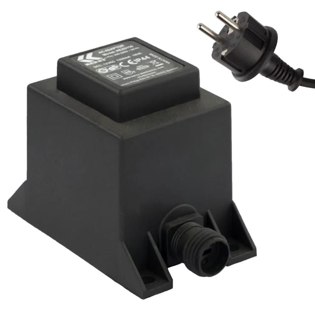 Kerry Electronics Trafo 16W 12V/AC IP44 Netzkabel 2-Pin-Stecker