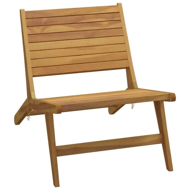 vidaXL Gartenstuhl Massivholz Teak 319153