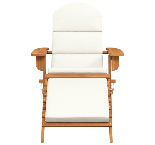 vidaXL Adirondack-Gartenstuhl mit Fußstütze Massivholz Akazie 360033