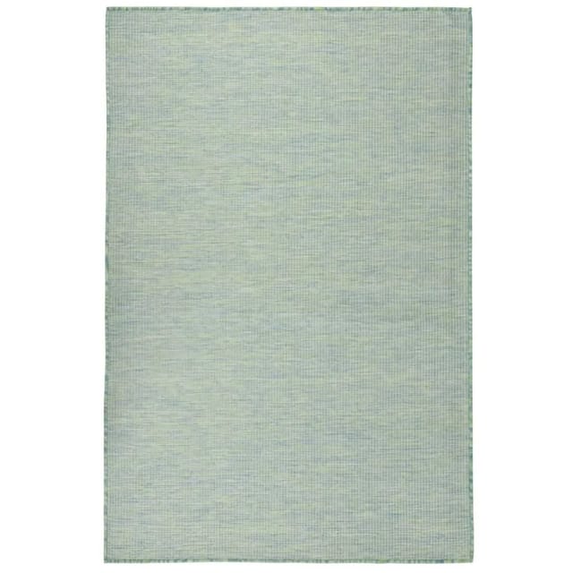 vidaXL Outdoor-Teppich Flachgewebe 120x170 cm Türkis 340802