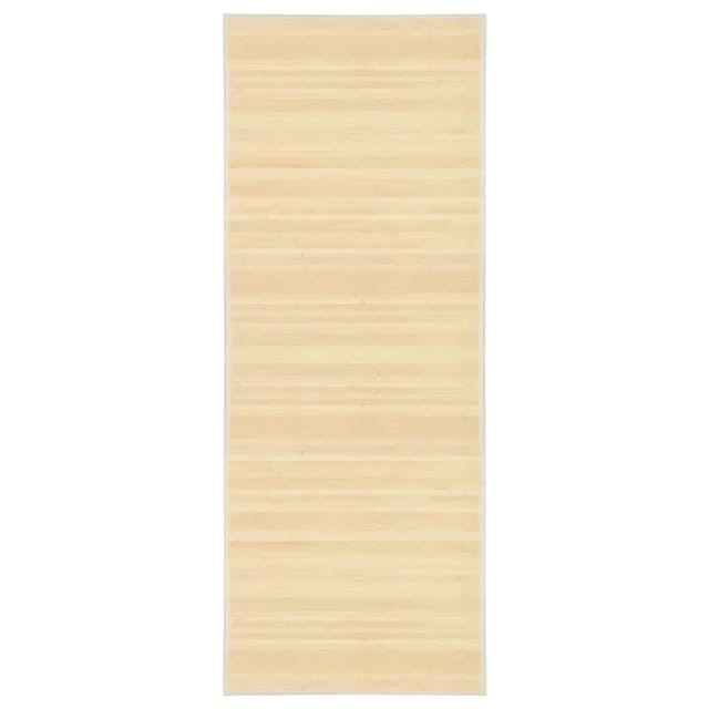 vidaXL Teppich Bambus 80x200 cm Natur 247198