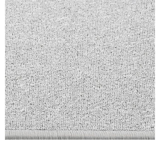 vidaXL Teppichläufer Hellgrau 80x300 cm 326996