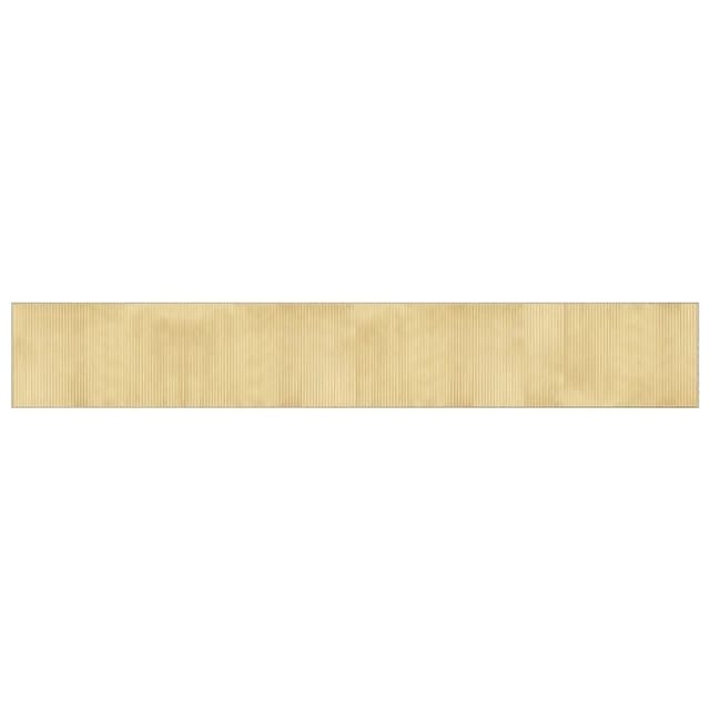 vidaXL Teppich Rechteckig Hell Natur 60x400 cm Bambus 376849
