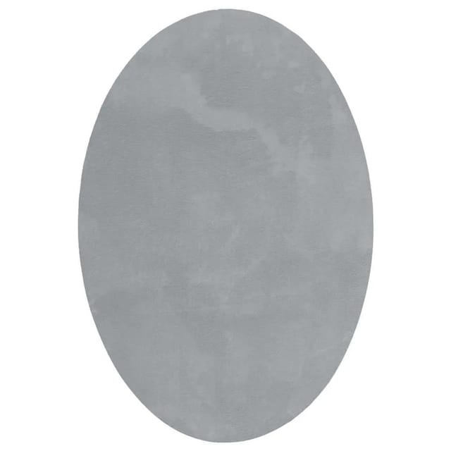 vidaXL Teppich HUARTE Grau 170 x 120 cm 100 %Polyester 4103637