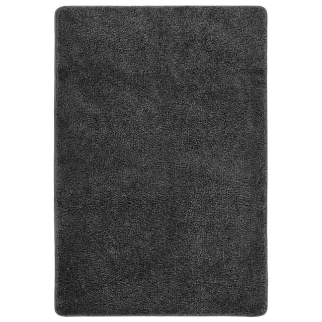 vidaXL Shaggy-Teppich Dunkelgrau 160x230 cm Rutschfest 340380