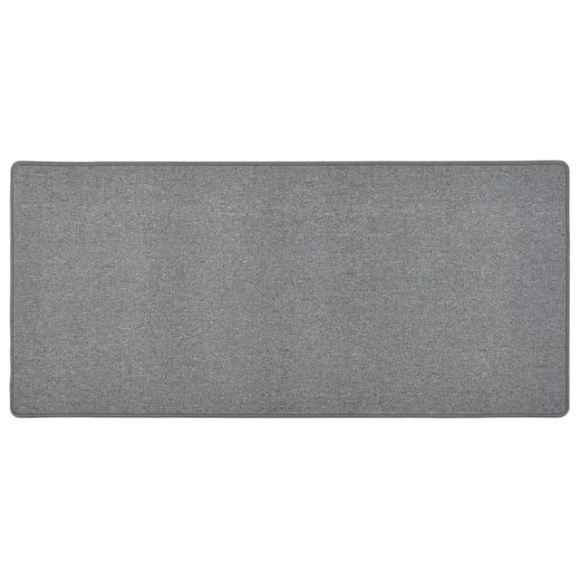 vidaXL Teppichläufer Dunkelgrau 80x150 cm 326973