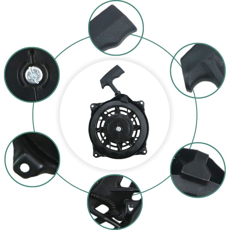 Set Mit 2 Briggs & Stratton Anlassern 497680 – Ersetzt 099772 Und 099777 – Gartengerätezubehör