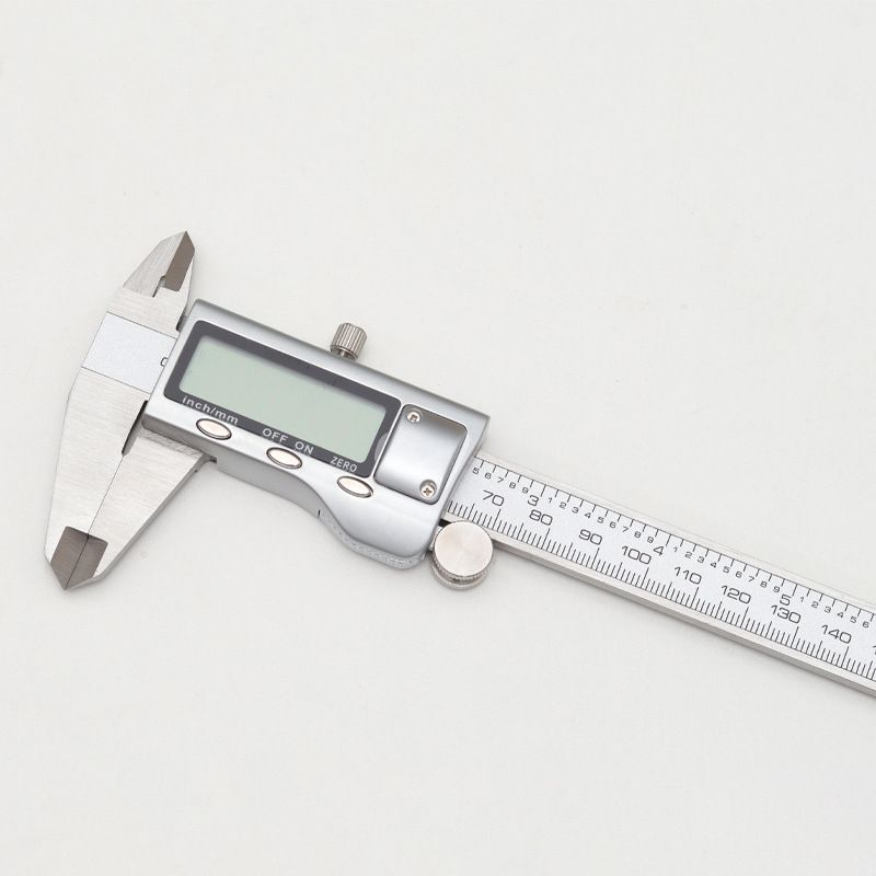 Digitaler Messschieber 0-150 Mm – Edelstahl Mit Digitalanzeige – Tiefen- Und Durchmessermesser